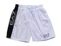 beach pants discount ea7 armani 2013 man shorts cotton italie ea7 white